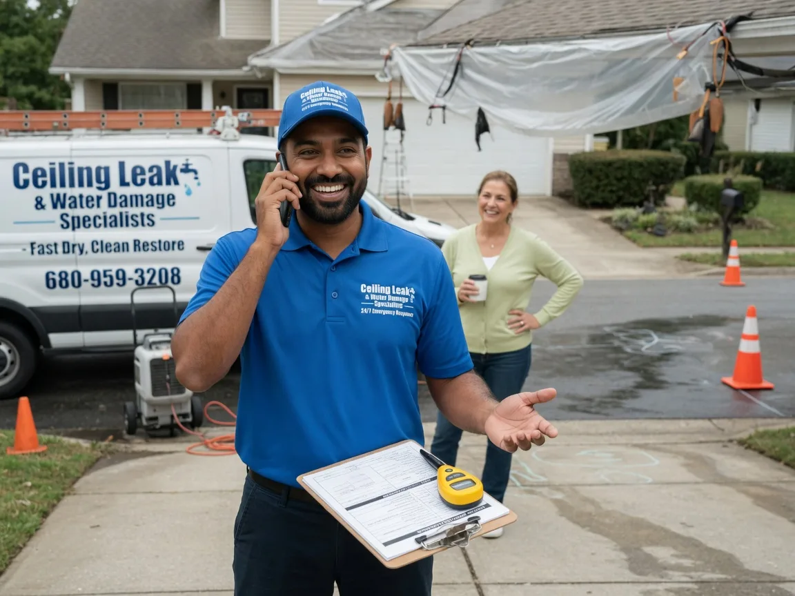 Ceiling Leak Cleanup Broadbent, OR FAQs